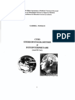 Stereofotogrametrie Si Fotointerpretare