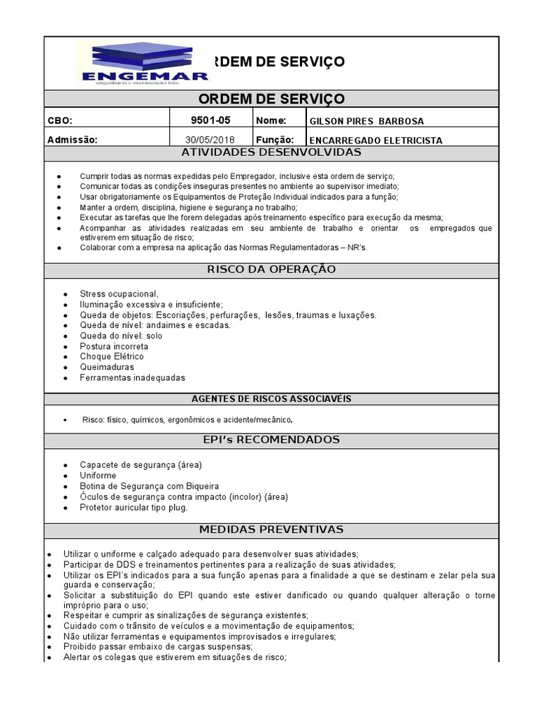 A Empresa Xlx Ltda Com Atividade Prestação De Serviço