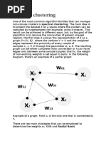 Spectral Clustering: X Through The Parameter W 0. The Resulting