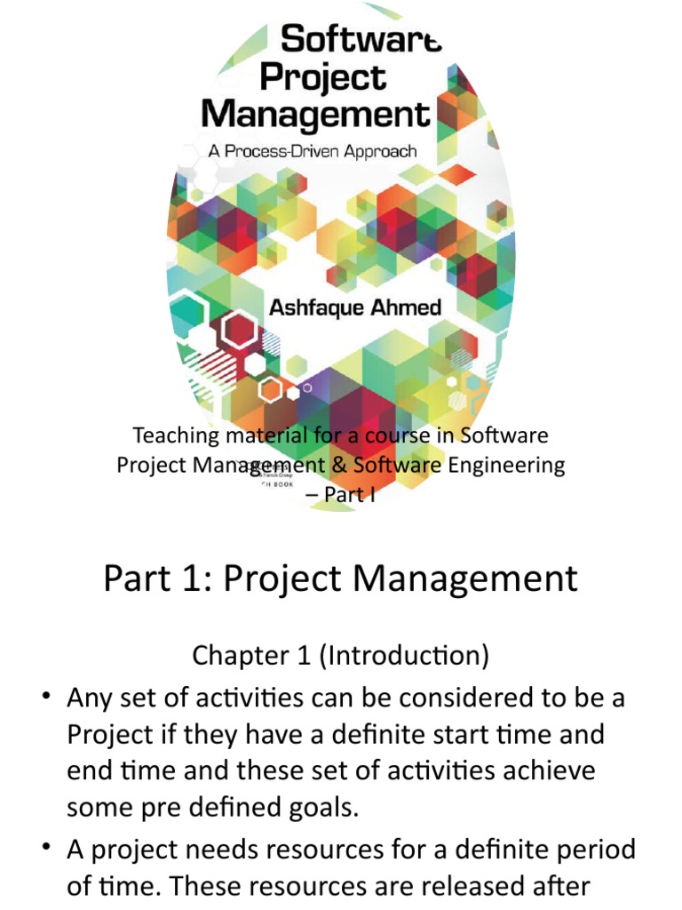Teaching Material For A Course in Software Project Management ...