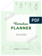 Ramadaanplanner 1441-2020 PDF