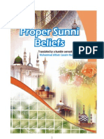 Book Proper Sunni Beliefs