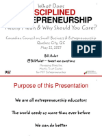 Bill Aulet Presentation PDF