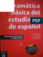 Gramatica Basica Del Estudiante de Espanol PDF
