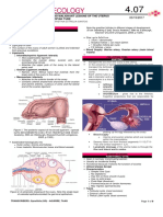 GYNE 4.07 Benign and Malignant Lesions of The Ovaries and Fallopain Tubes PDF