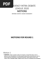 Motions For Round 1 PDF