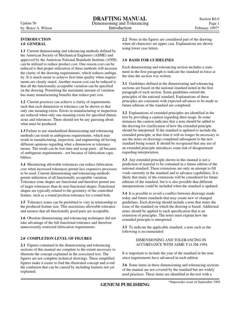 Drafting Manual 01 | PDF