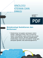 Bioteknologi Kedokteran Dan Biofarmasi