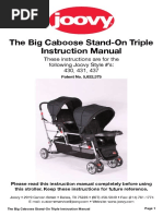 Chicco 430,431,437 Stroller PDF