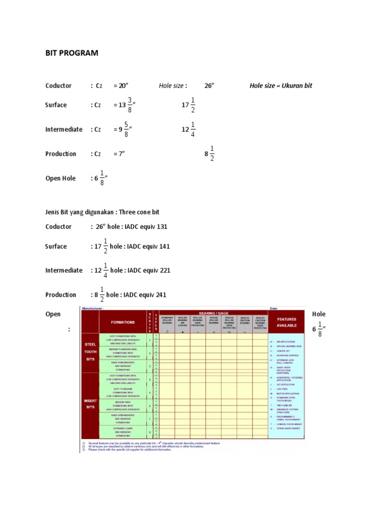 Bit Program Specifications and Types | PDF