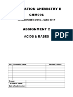 CHM096 Assignment 2 Acids & Bases - Jan 2017 PDF