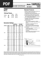 Kohler 150rozj Spec Sheet PDF