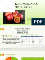 Matriz de Mercados-Tomate de Arbol