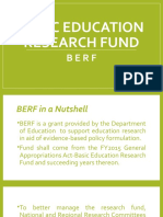 Basic Education Research Fund