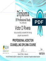 Professional Addiction Counselling Diploma