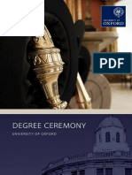 Degree Ceremony Brochure PDF