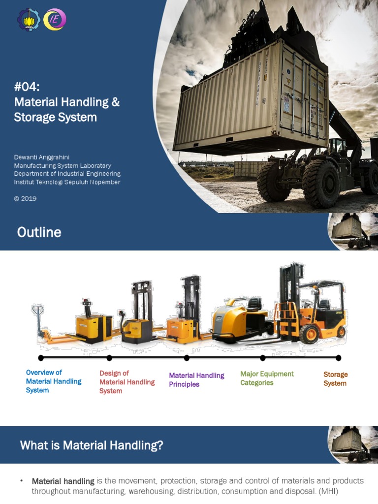 04 - Sisman - 2019 - Material Handling and Storage System - DA | PDF ...