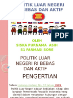 Politik Bebas Aktif