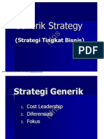 Generik Strategy