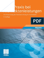 HOAI Praxis Bei Architektenleistungen PDF