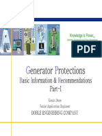 Generator Protection - Doble Engineering
