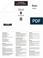 Head Phone OneDer S1 Manual Usuario PDF