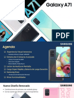 Galaxy A71 Presentación - SEPR PDF