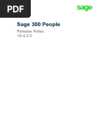 Sage 300 People Release Notes 19.4.2.0