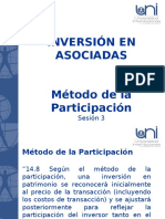 INVERSIÓN EN ASOCIADAS - Participación