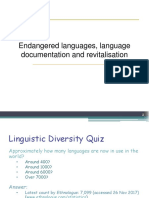 General Linguistics - Week 8 Lecture