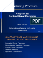 Non-Traditional Machining Processes Explained