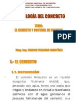 Clase 4-1 - Cemento - Laboratorio - Control de Calidad PDF