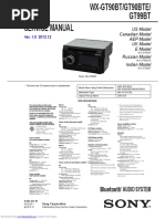 WX-GT90BT - GT90BTE - GT99BT (v.1.0) (sm-9-893-631-01) PDF