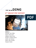 Welding: 6 Group PDF Report
