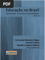 Educação No Brasil Perspectivas, Horizontes e Possibilidades Vol2