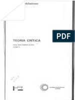 HORKHEIMER, M. Teoria crítica - uma documentação (I).pdf