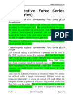 Definition - What Does Electromotive Force Series (EMF