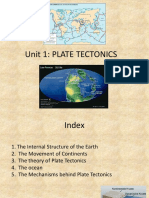 Unit 1: Plate Tectonics
