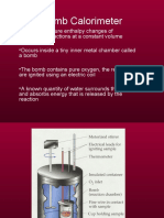 Bomb Calorimeter