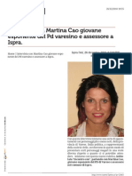 WWW - Varese7press - It Inter Vista Con Martina Cao Giovane Esponente Del PD Varesino e Assessore A Ispra