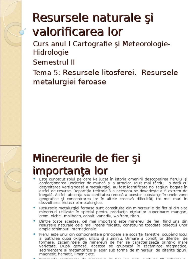 Resurse 5 | PDF