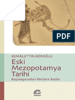 Eski Mezopotamya Tarihi - Kemalettin Köroğlu PDF