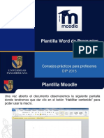 Tutorial Preguntas WORD Moodle 2015 PDF