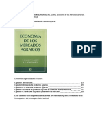 Caldentey & Gómez 1983 Economía de los  Mercados Agrarios