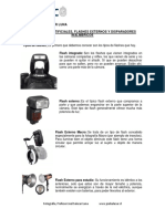 Funcionamiento de Flashes y Transmisores