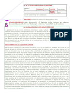 Guía - Sociales 11° - La Globalización