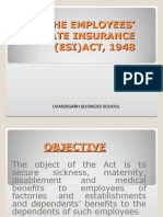 The Employees' State Insurance (ESI) ACT, 1948