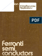 Ferranti - E Line Transistor Applications 1974