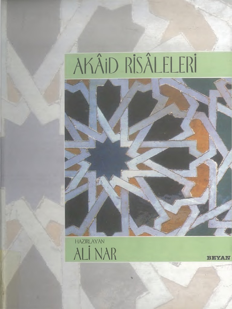 akaid risaleleri ali nar