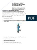 Cerita Boiler - Cara Kontrol Total Dissolved Solids (TDS) Dengan Mengatur Berapa Lama Waktu Blowdown Valve Terbuka